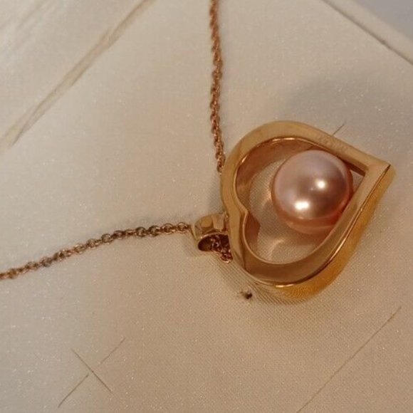 MISAKI NECKLACE Heart Shaped -NEW- Box Shipping with Tracking! - Picture 11 of 14